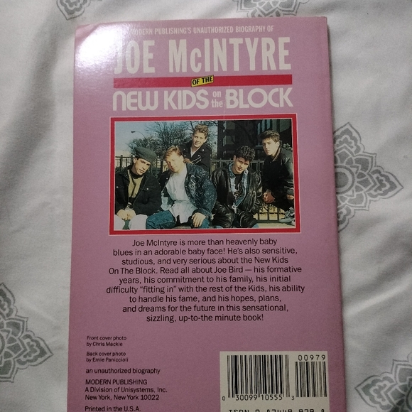 New kids on the block, joey McIntyre book - Picture 2 of 4
